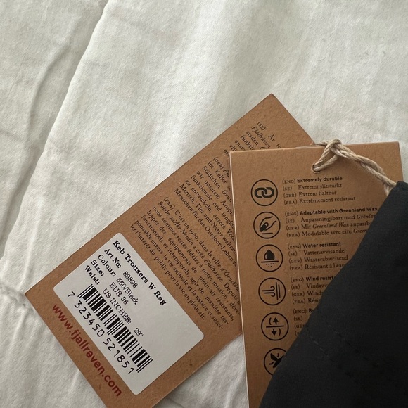 Women’s Fjall Raven Keb Trousers W Reg - Picture 4 of 7
